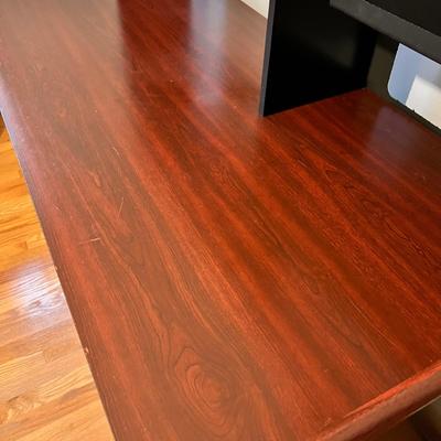 Office Computer Desk w Hutch