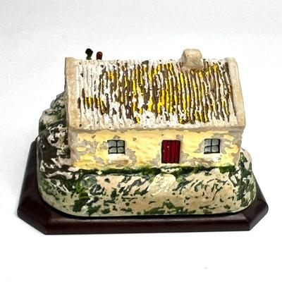 Irish Galway Bay Thatched Cottage Music Box by Musical Souvenirs
