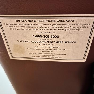 High Back Tilter Leather Office Computer Chair