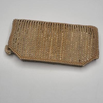 Mid-Century Beaded Evening Bag Japan