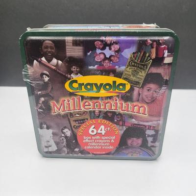 *Sealed* Crayola Millennium Special Edition Crayons In Tin