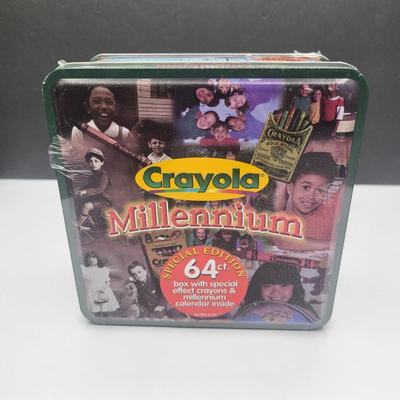 *Sealed* Crayola Millennium Special Edition Crayons In Tin