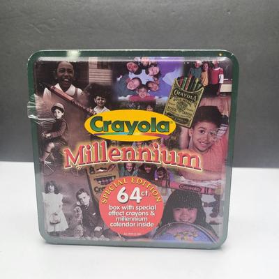 *Sealed* Crayola Millennium Special Edition Crayons In Tin