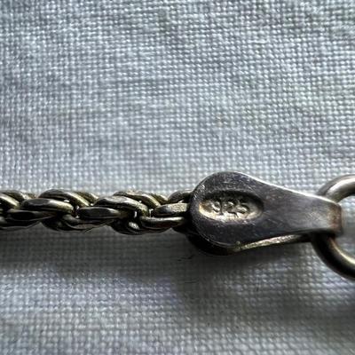 Abalone Inlay Sterling Bracelet Plus 925 Bracelet, Necklaces, Rings & More (HC2-RG)