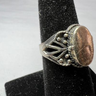 Abalone Inlay Sterling Bracelet Plus 925 Bracelet, Necklaces, Rings & More (HC2-RG)