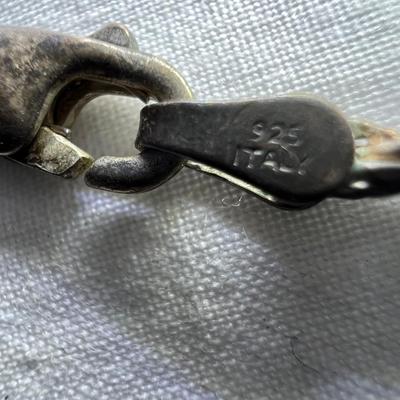 Abalone Inlay Sterling Bracelet Plus 925 Bracelet, Necklaces, Rings & More (HC2-RG)