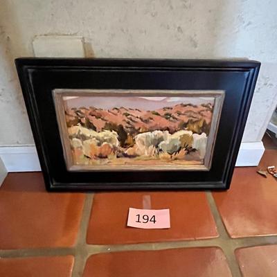 Scene painting in frame