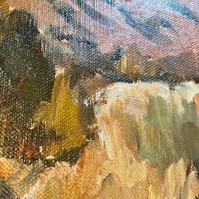 Scene painting in frame