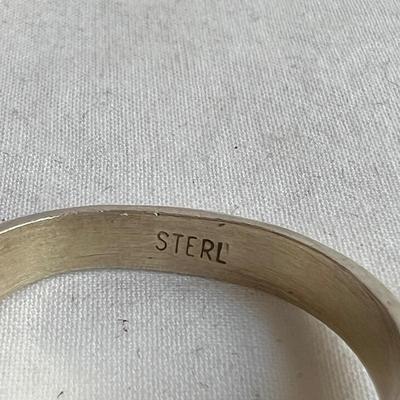 Sterling Ring â€˜The Great State of N.C Sealâ€™ & 925 Silver Bracelets (HC2-RG)
