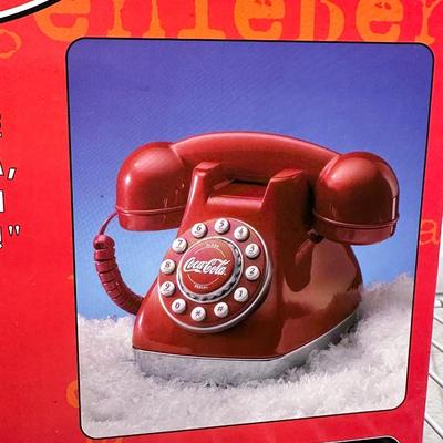 COCA-COLA ~ Collectable Red Telephone ~ New In Box