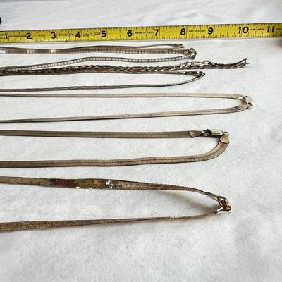 Herringbone 925 Silver Necklaces, Bracelets Plus More (HC2-RG)