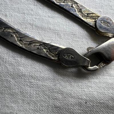 Herringbone 925 Silver Necklaces, Bracelets Plus More (HC2-RG)