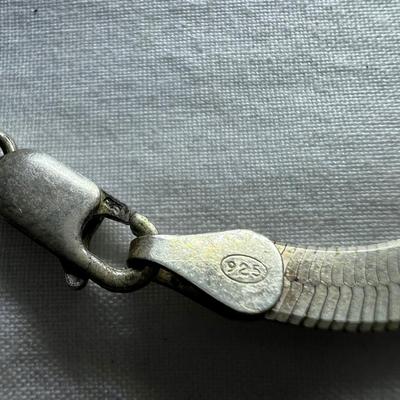Herringbone 925 Silver Necklaces, Bracelets Plus More (HC2-RG)