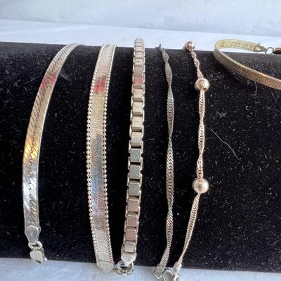 Herringbone 925 Silver Necklaces, Bracelets Plus More (HC2-RG)