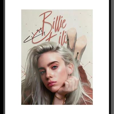Billie Eilish signed photo