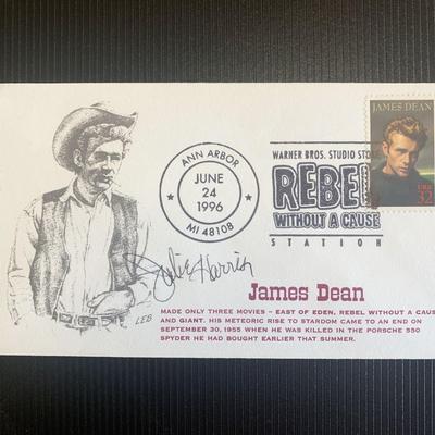 Jackie Harris signed first day cover