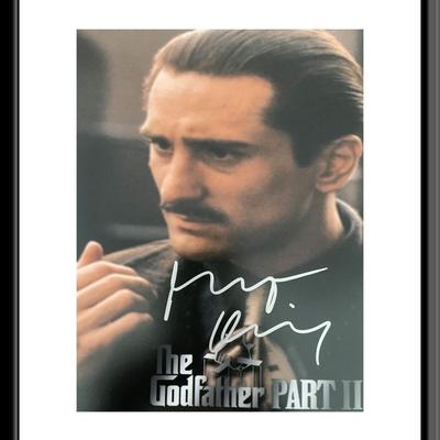 The Godfather Part II Robert De Niro signed movie photo