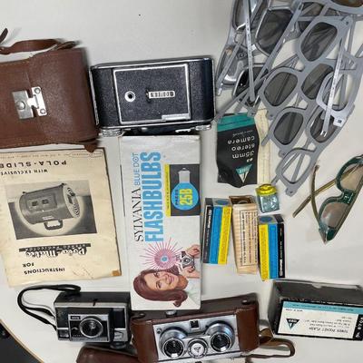 Vintage cameras lot