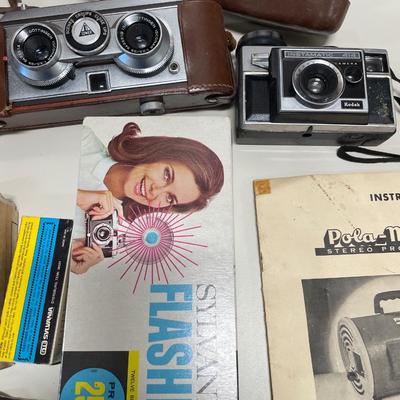 Vintage cameras lot
