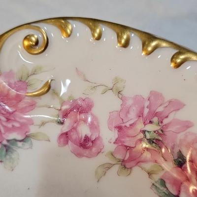 Theodore Haviland Limoges Large Platter Schleiger 877 Game Deer Mountain Lion