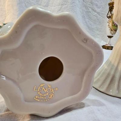 2 Lenox Figures, one Lenox vase Angel, Mother and Daughter