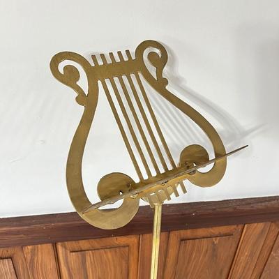 Adjustable Brass Music Stand
