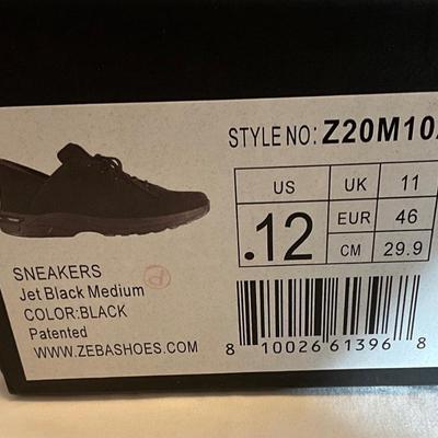 Menâ€™s Zebra Shoes 12 W
