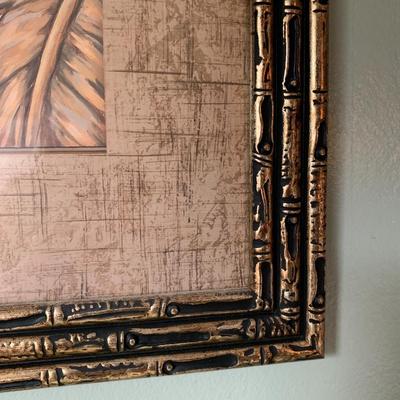 FRamed Tropical print