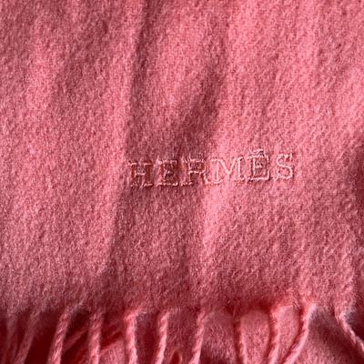 HERMES PARIS CASHMERE THROW
