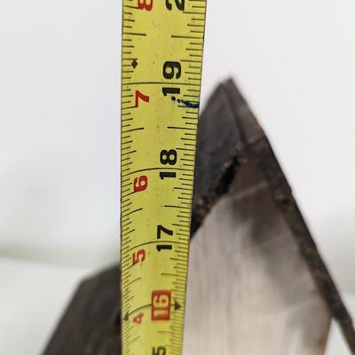 Hand Crafted Wood Birdhouse With Light