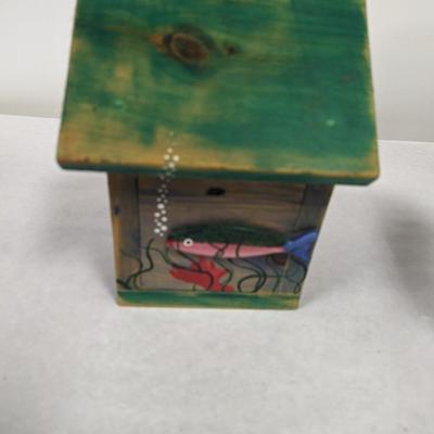 Hand Crafted Wood Birdhouse