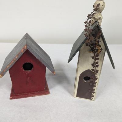 Hand Crafted Wood Birdhouses