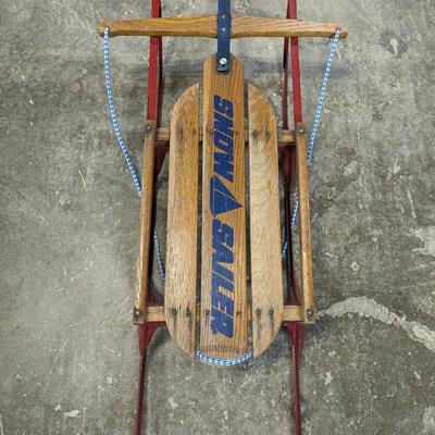 Vintage Snow Sailer Sled