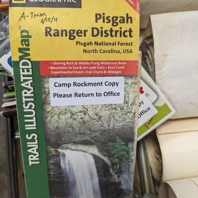Storage Locker Full Of Maps Tennessee Valley Pisgah Forest & More
