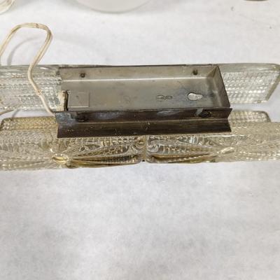 Assortment of Vintage Electric Wall and Ceiling Lights