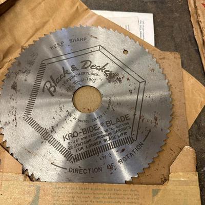 Saw Blade Lot