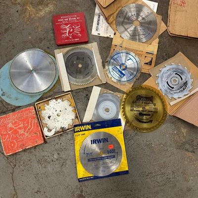 Saw Blade Lot