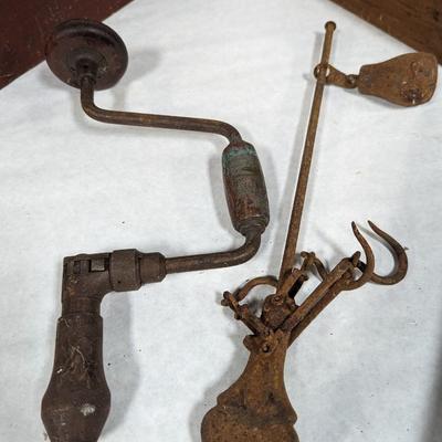 Vintage Hand Crafted Toolboxes and Hand Tools