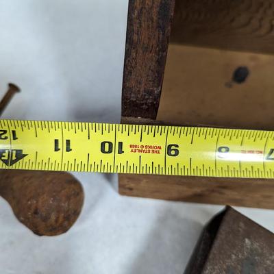Vintage Hand Crafted Toolboxes and Hand Tools