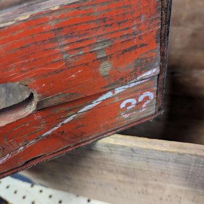 Vintage Crates & Wood Flag Wall Decor 1 Coca-Cola
