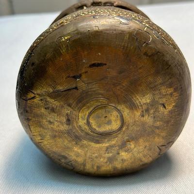 Small Engraved Copper Bowl