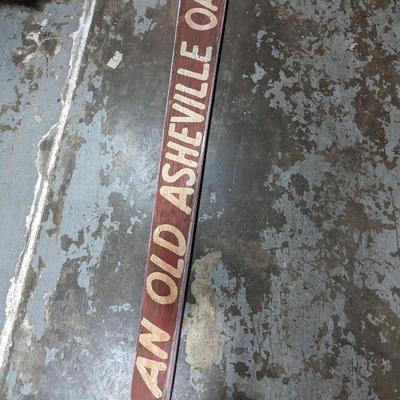 An Old Asheville Oar