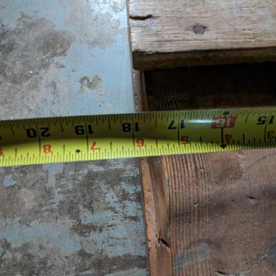 Hand Crafted Wooden Trunk