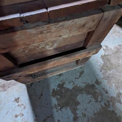 Hand Crafted Wooden Trunk