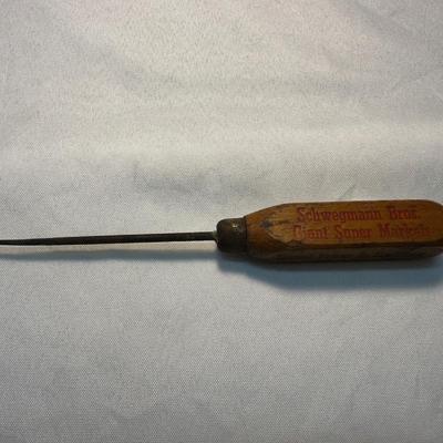 Vintage Schwegmannâ€™s Ice Pick