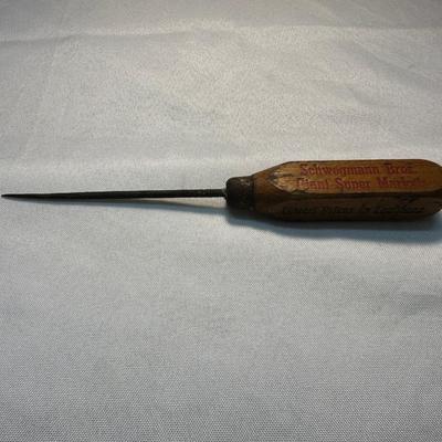 Vintage Schwegmannâ€™s Ice Pick