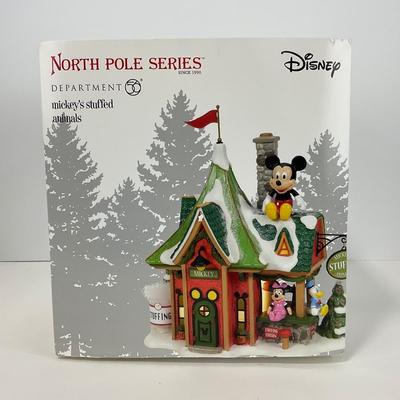 -11- DEPT56 | North Pole Series Mickeyâ€™s Stuffed Animals