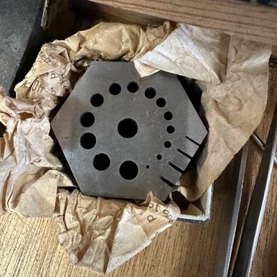 Center Punch & Anvil Lot.