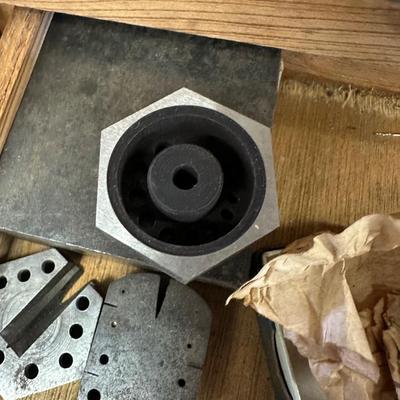 Center Punch & Anvil Lot.
