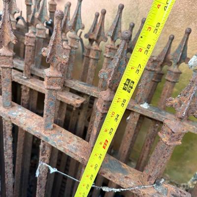 Antique Wrought Iron Fencing (see description)